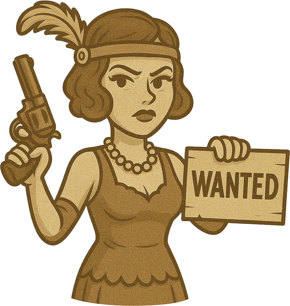 Anna "Chicago May" Quinn" - Stealing hearts and everything else since the 1890s
