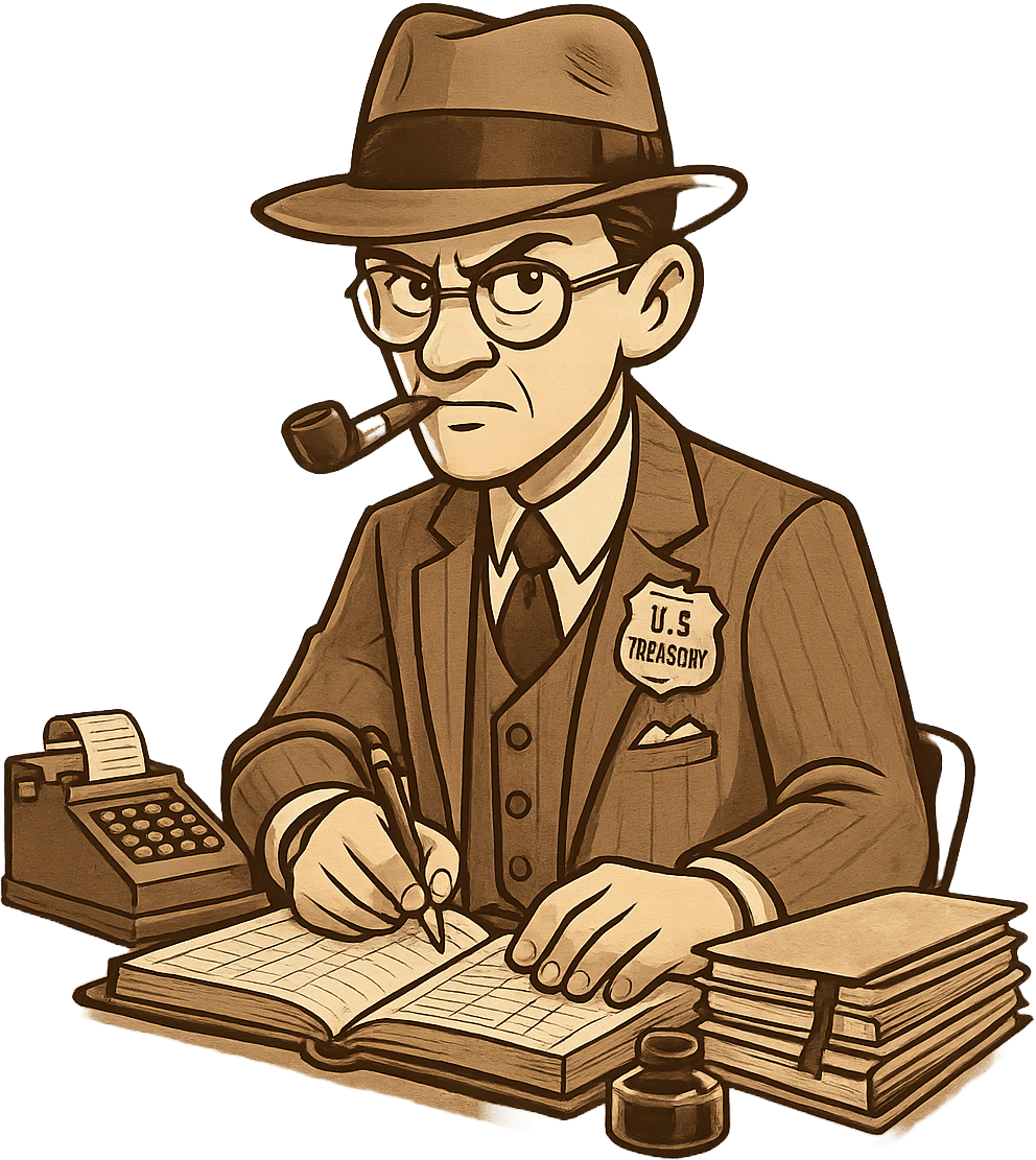 Frank J. Wilson - Brought down Capone with a pencil, not a pistol