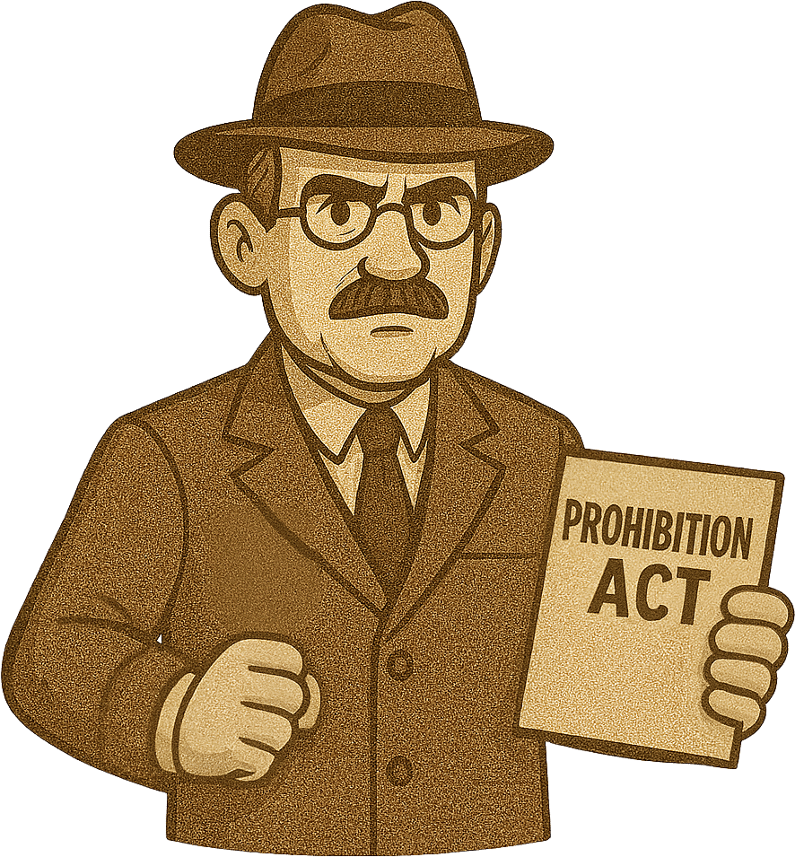 Andrew J. Volstead - Ruining parties since 1919