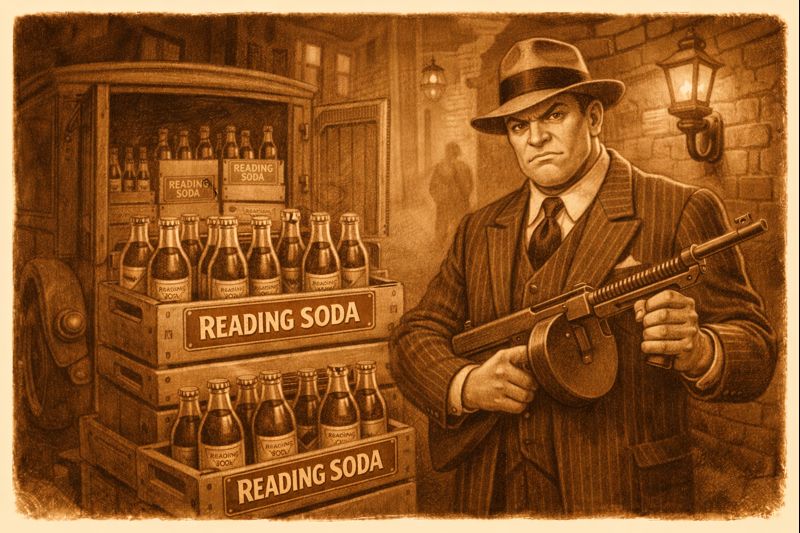 Reading Soda Gangster Prohibition
