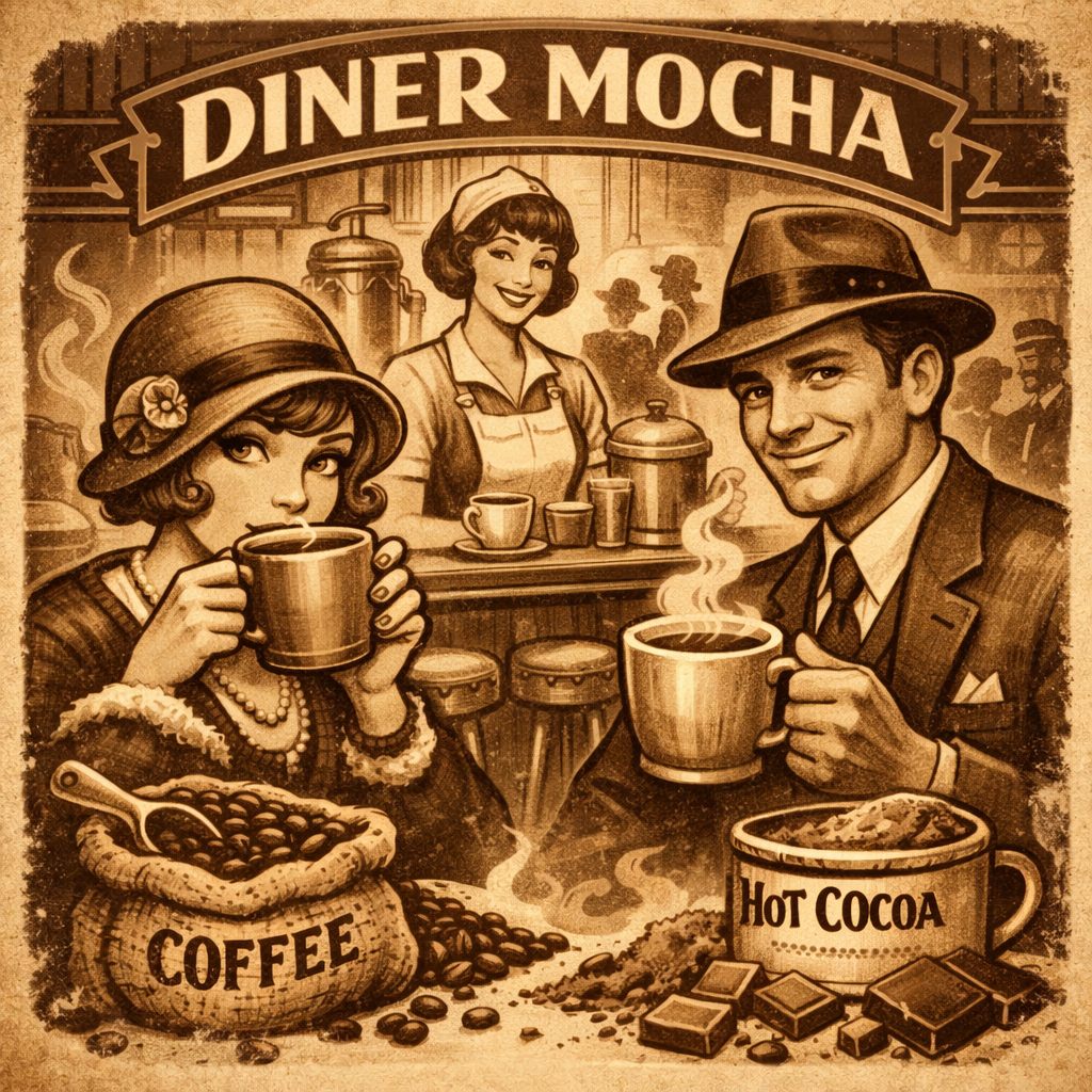 1920s Diner Mocha